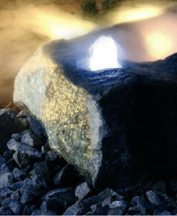 LED, Unterwasserbeleuchtung, Licht im Teich, blauTeichbau, Teichfolie